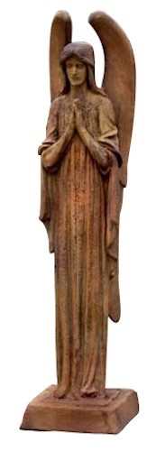 Somber Angel statue 40"