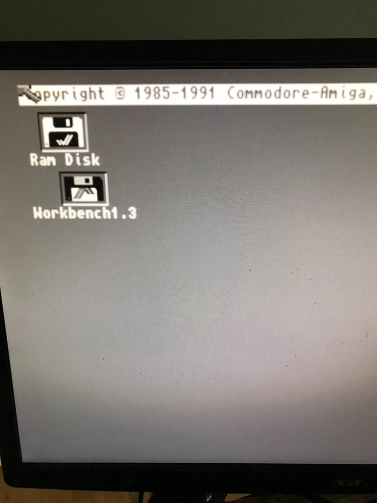 Vintage Working Amiga 500 Computer Techno Sampler Setup