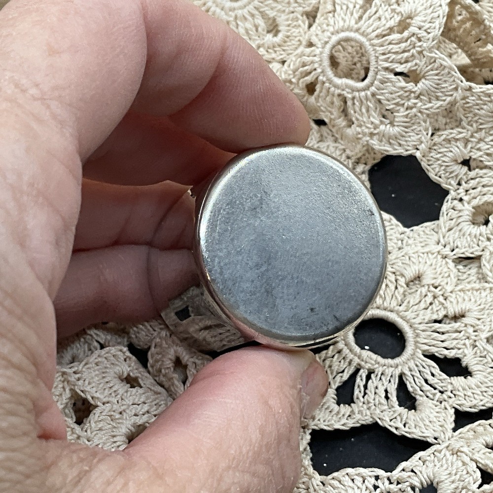 Sterling Silver Denmark Stamp Roll Container