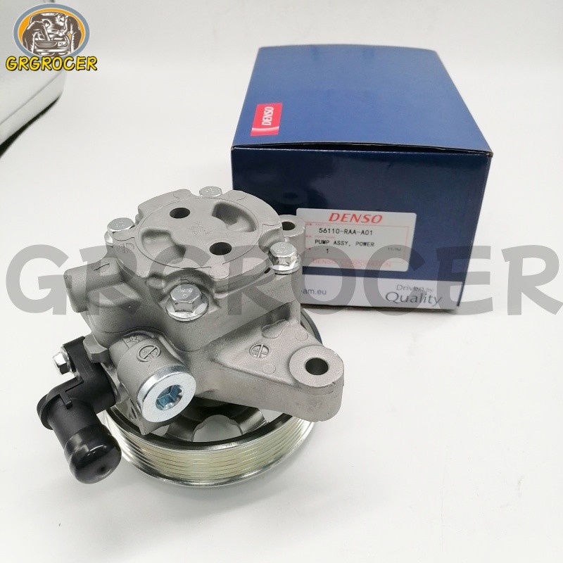 DENSO 56110-RAA-A01 Power Steering Pump W/ Pulley For Honda Accord 03-07 L4 2.4L