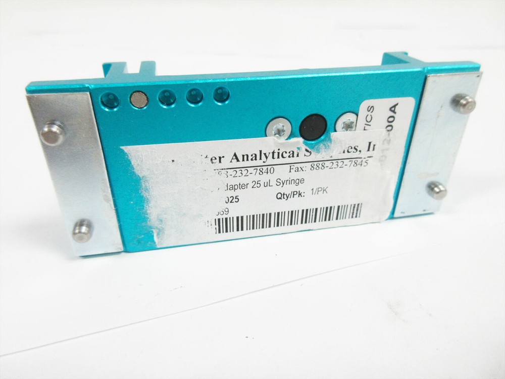 MICROLITER ANALYTICAL SUPPLIES CTC ANALYTICS MSU 012-00A 25 uL SYRINGE HOLDER