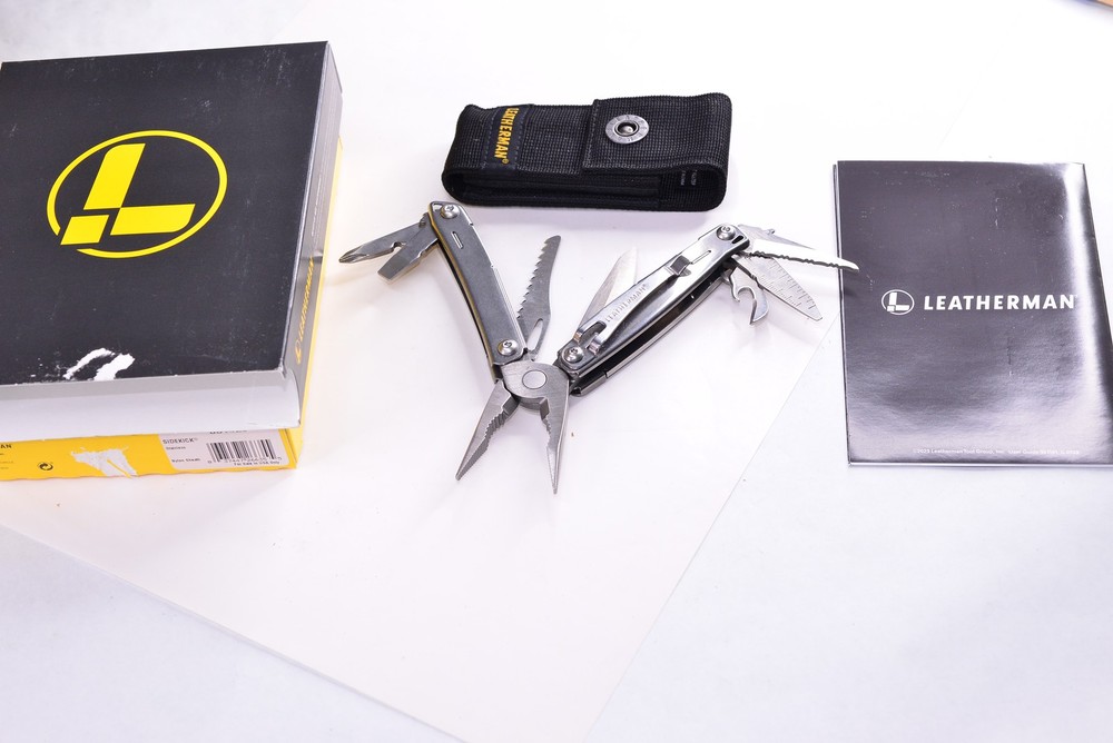 Leatherman SideKick Multi-Tool Multitool Pliers Knife with Sheath