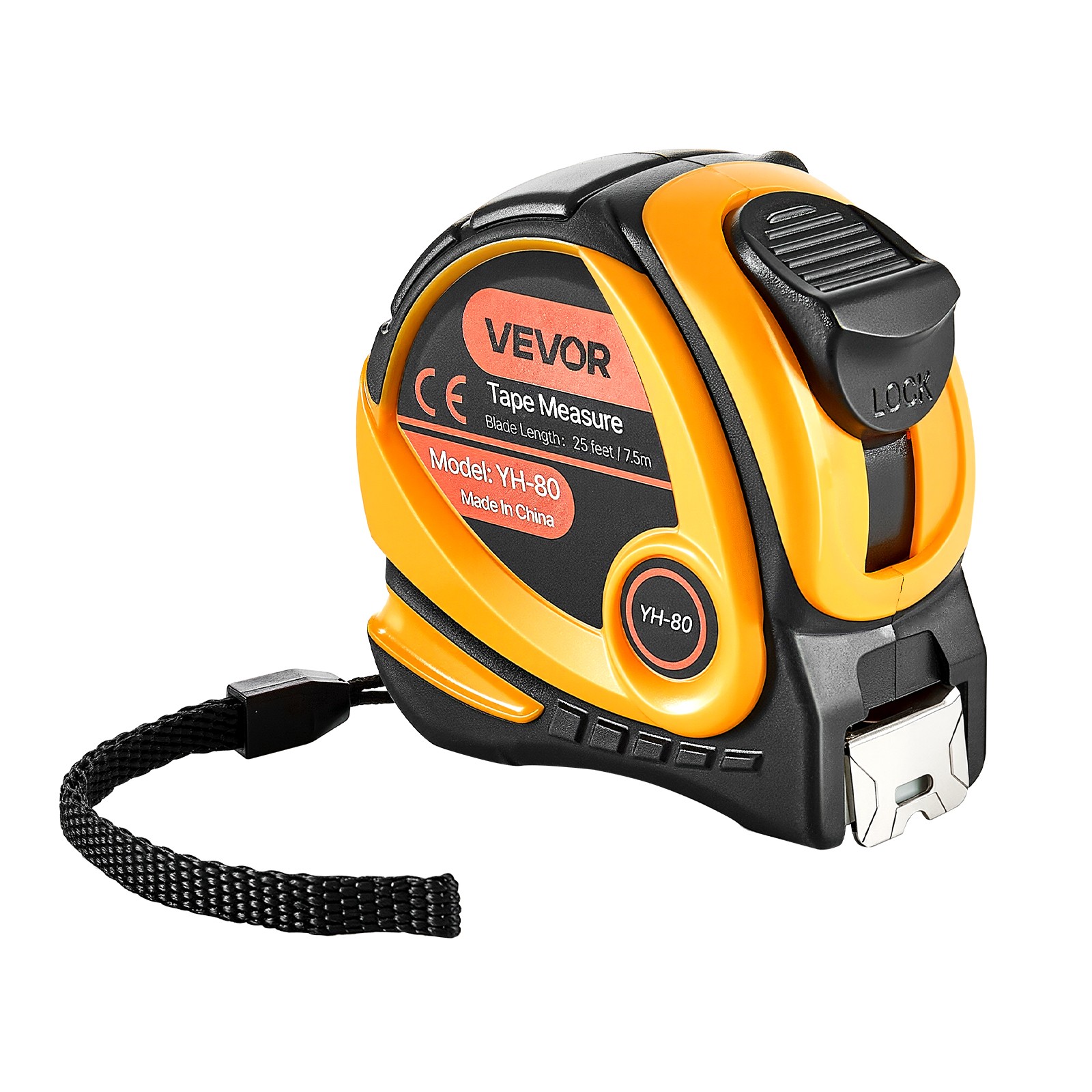 VEVOR 2 Packs Tape Measure 25ft Retractable Imperial Metric for Outdoor