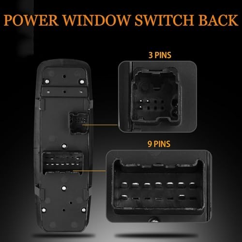 Driver Side Power Master Control Compatible with Dodge Ram 2009-2012 1500 2500