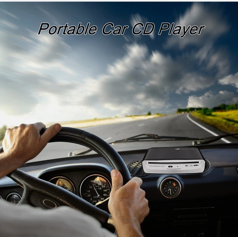 USB Portable CD Player for Car - Universal External CD Player for Car Android...