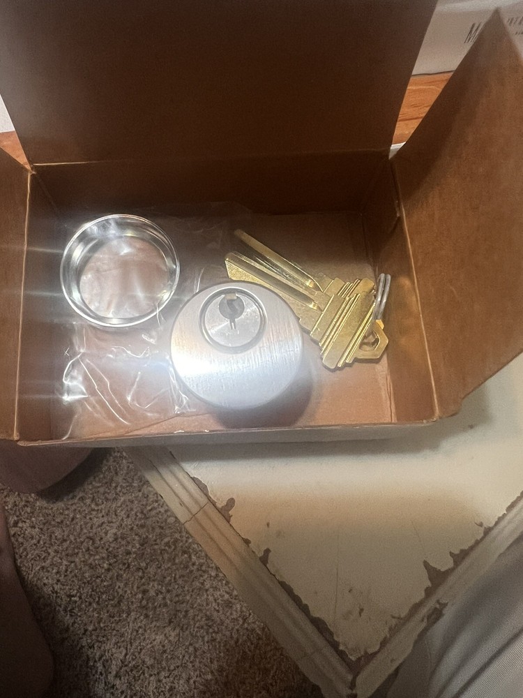 8 Each Schlage “C” 6 Pin Mortis Locks