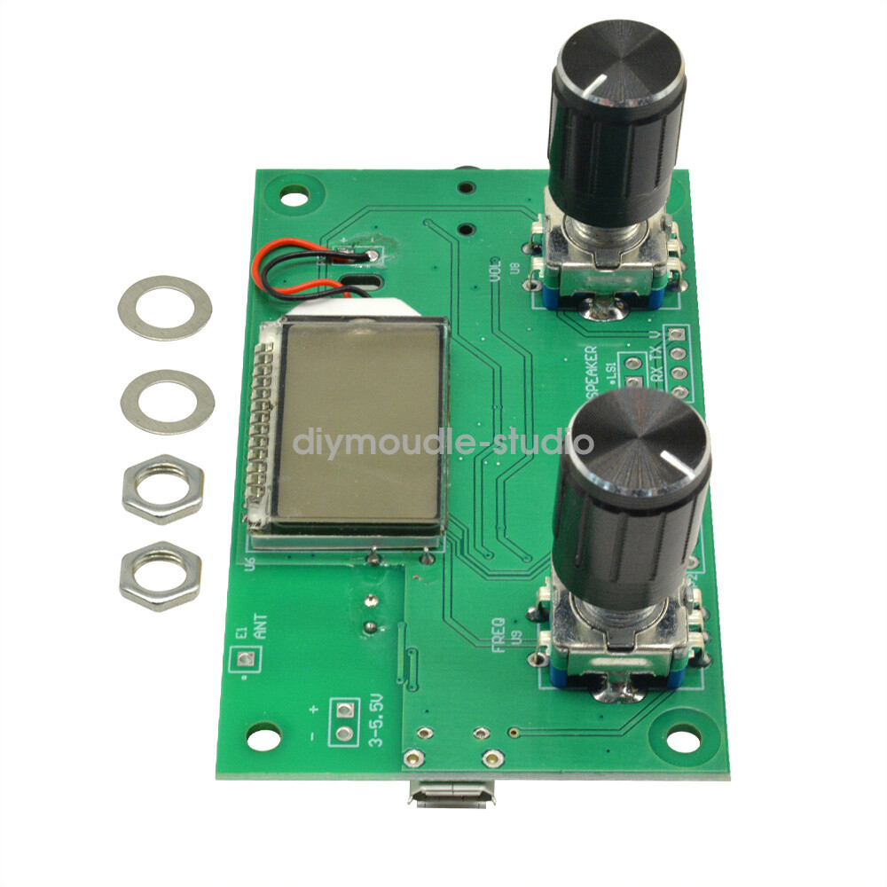 Digital Stereo DSP PLL FM Radio Receiver 87-108MHz Module with Serial Control