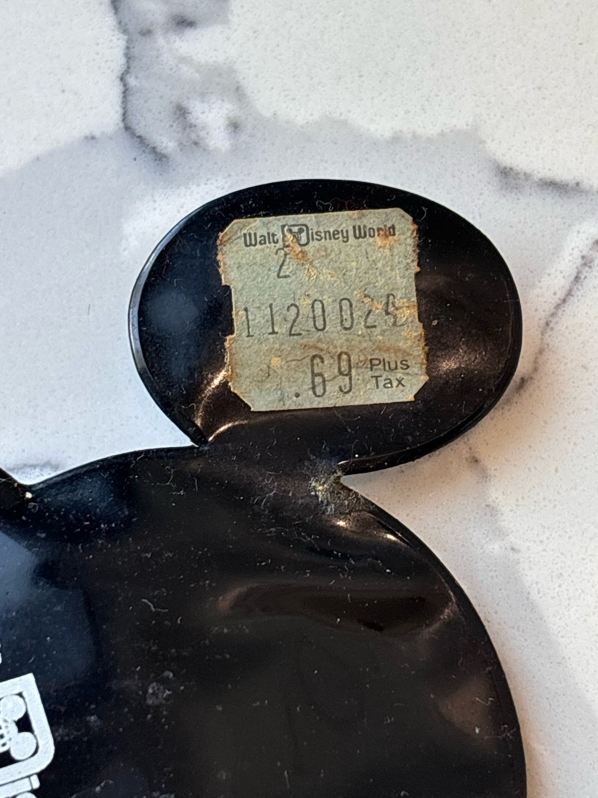 Mickey Mouse Coin Purse 1972 Squeaks! Original Tag, Rare Vintage Disneyana Gifts