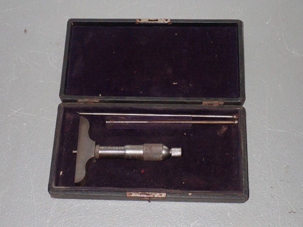 Millers Falls Depth Gauge Micrometer