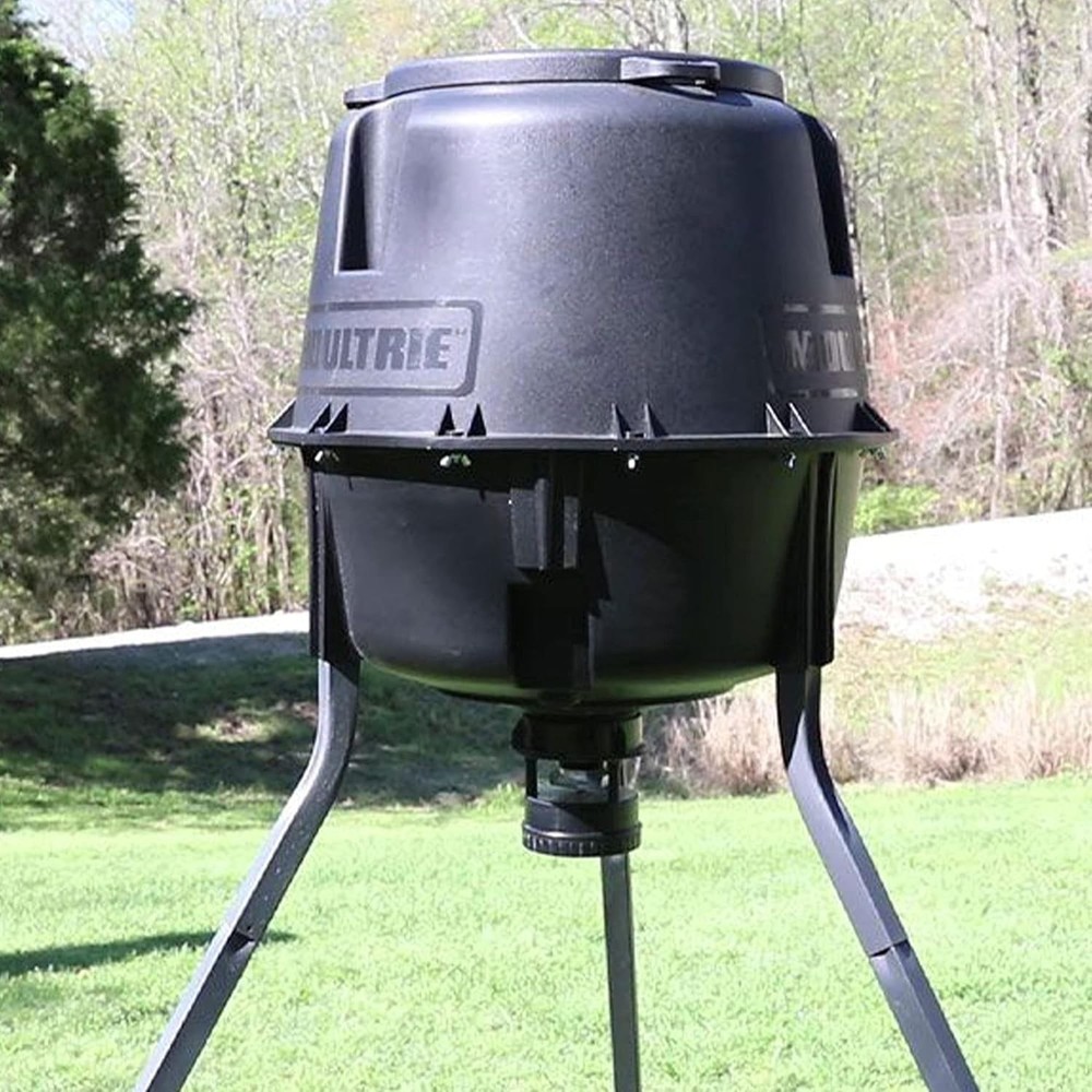 Digital Timer Deer Feeder Tripod - 200 lb Capacity