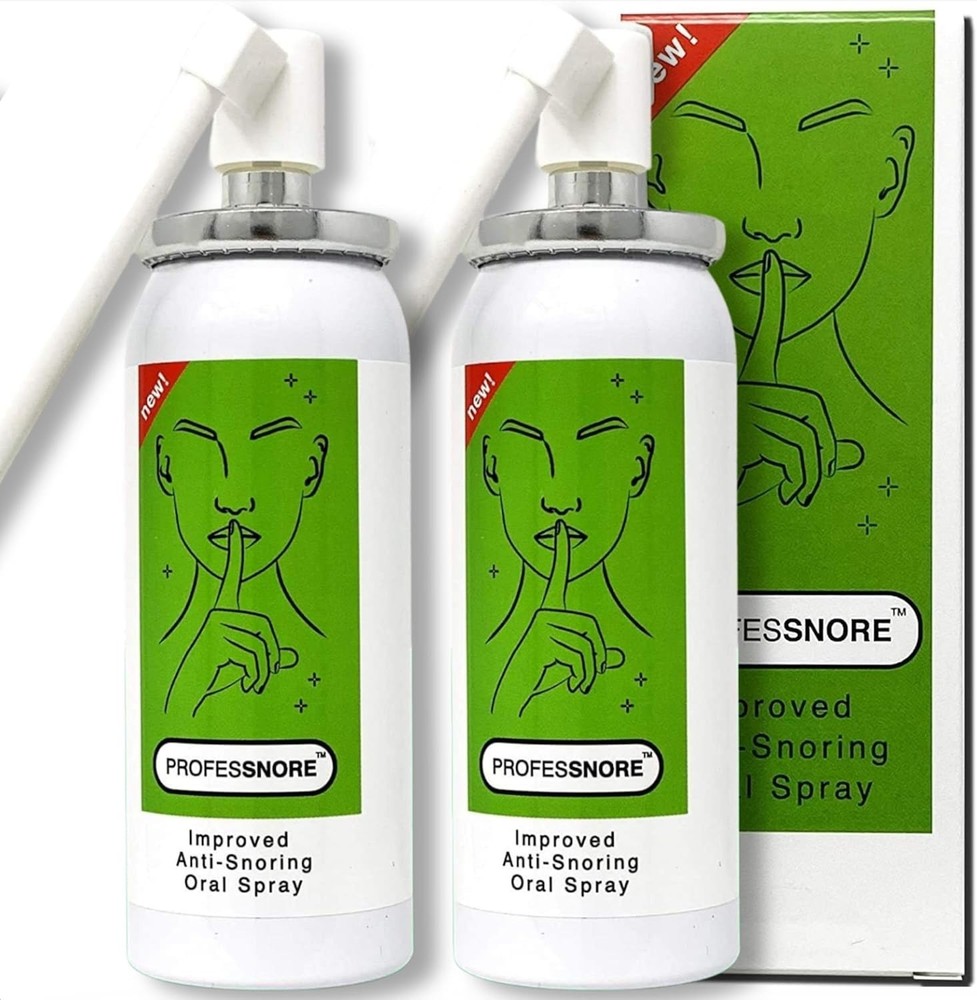 Mint Flavored Snoring Solution Twin Pack