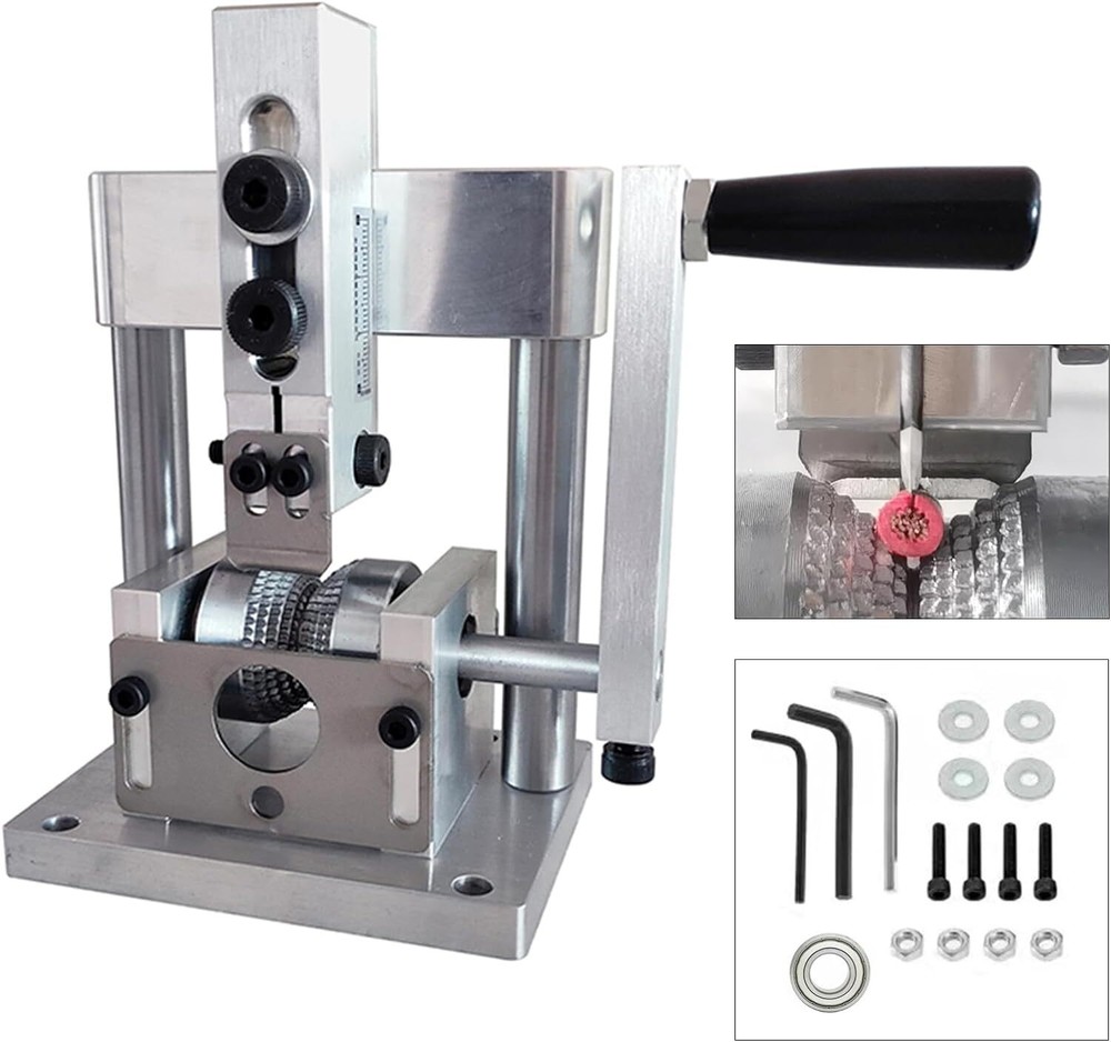 Scrap Cable Stripping Machine Copper Wire Stripping Machine Range 1mm-15mm