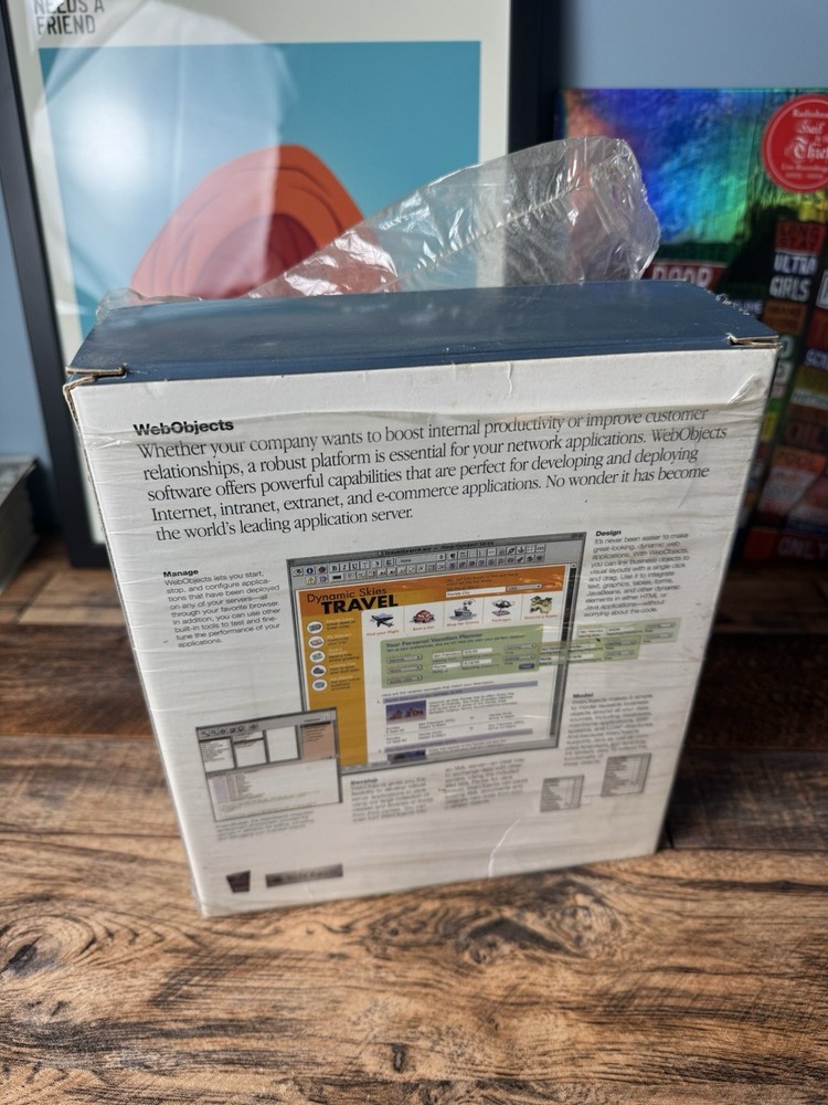 Apple Macintosh WebObjects Version 4.5 Complete Java Server Software Open Box