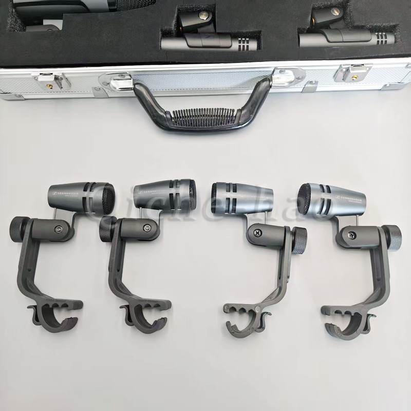 Sennheiser Drum Kit 600 e600 Drum Mic Package with Case e602 e604 e614 US