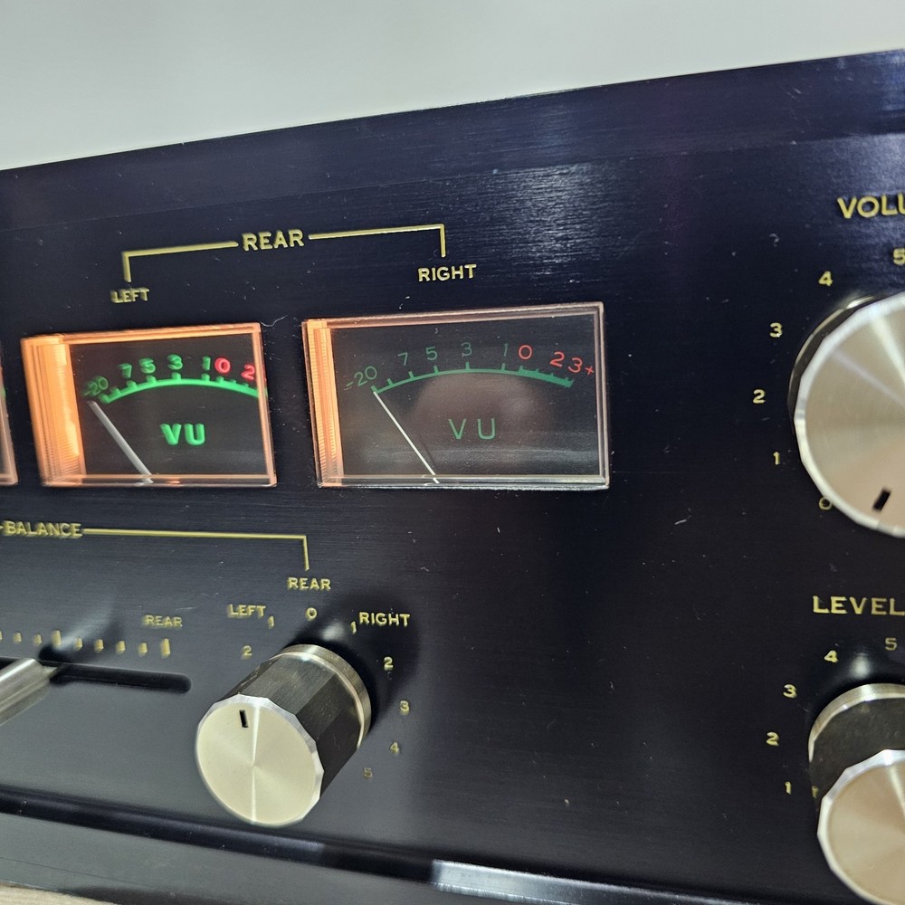 Sansui QS-1 Quadrophonic Synthesizer Decoder Working
