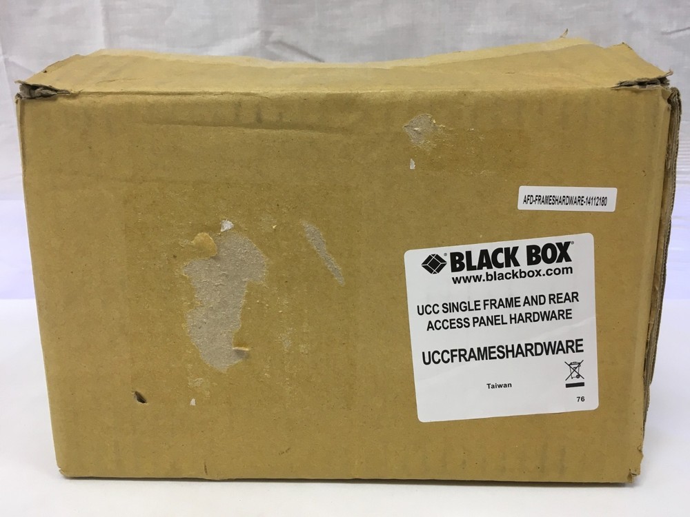 BlackBox Single Frame and Rear Access Panel UCCFRAMESHARDWARE ❤️️✅❤️️✅ NEW