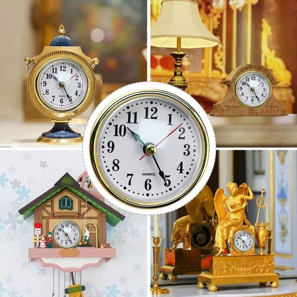 1Pc Quartz Clock Insert, Classic Clock Craft Quartz Movement Inserts,Quartz Cloc