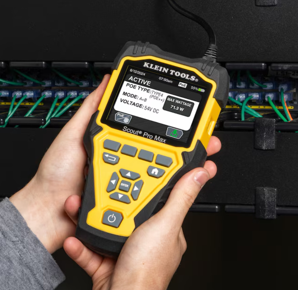 Klein Scout Pro Max TDR Cable Length Tester 2000 ft Range