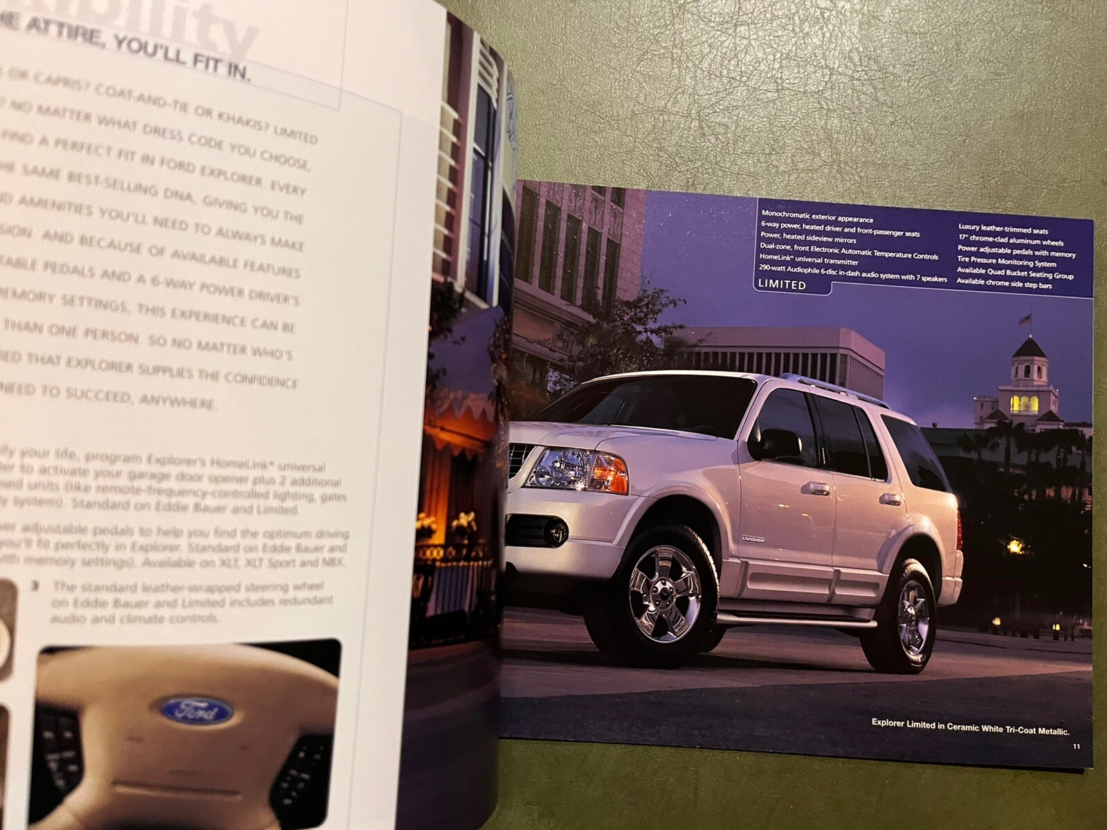 2004 Ford Explorer Dealer Showroom Sales Brochure