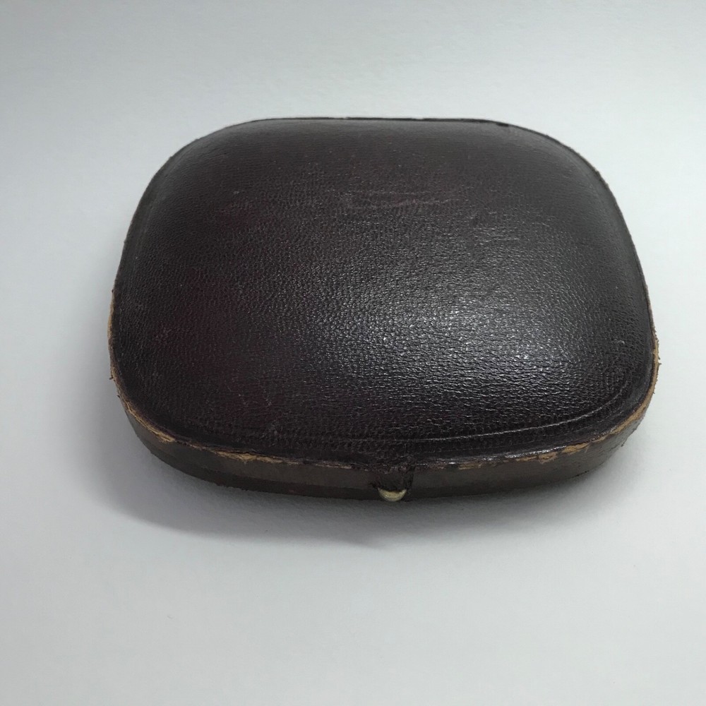 Antique Silver Niello Cigarette Case Snuffer