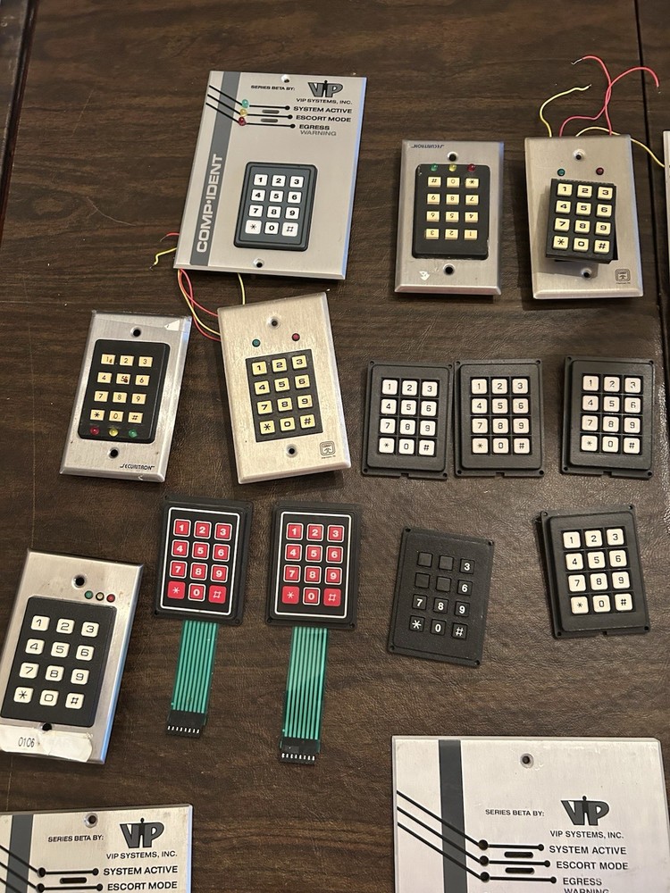 Security Access Keypads 27 In All Unused
