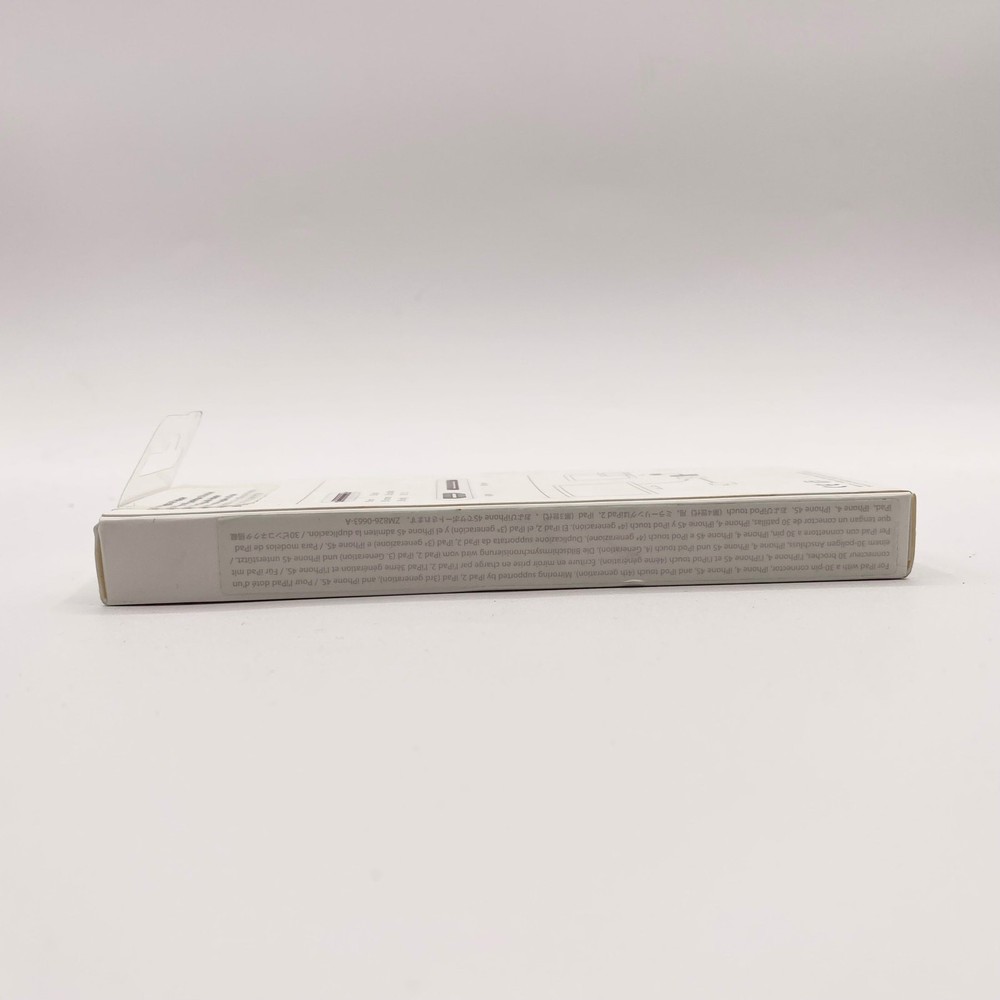 Original APPLE 30-Pin AV Adapter Pre-Owned Authentic