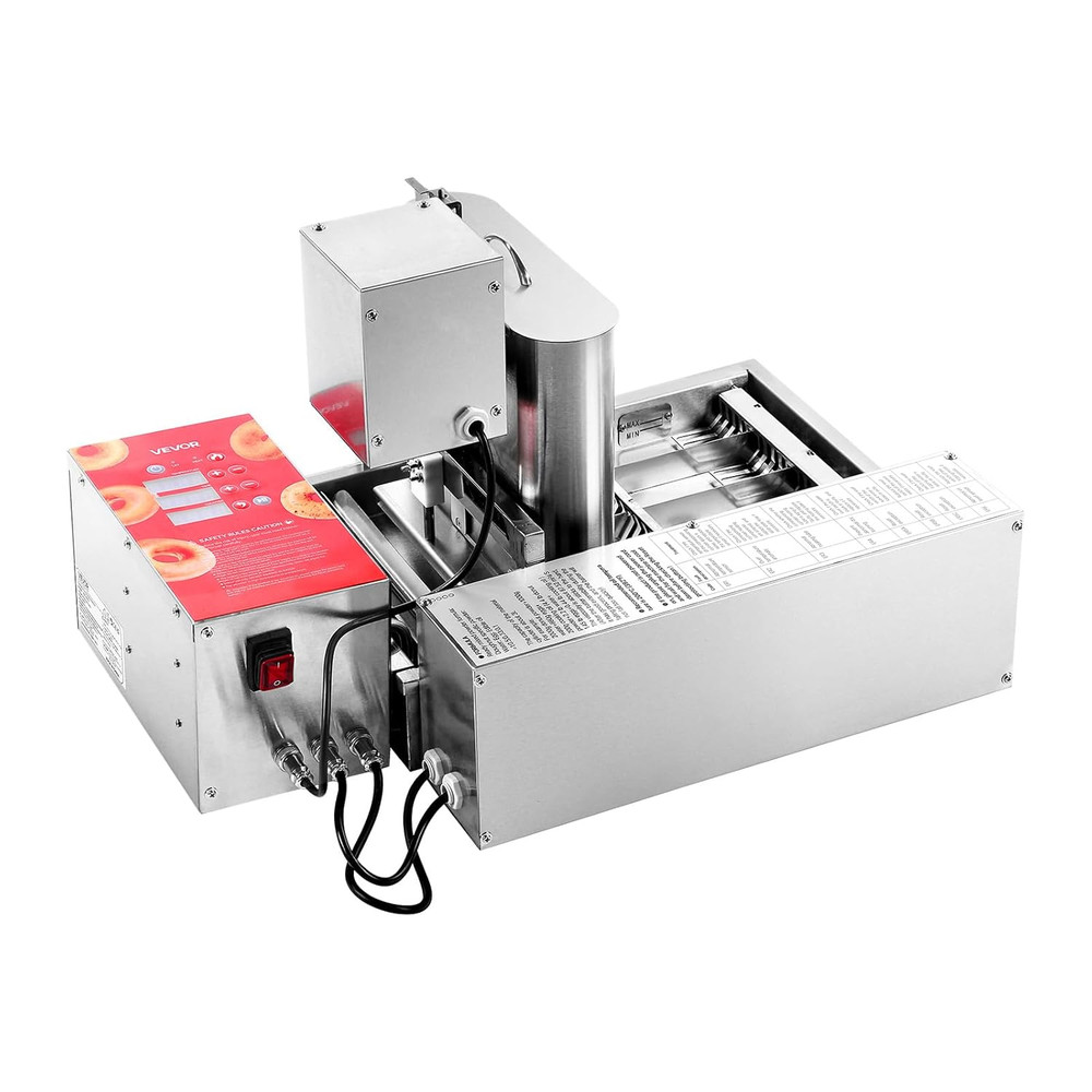 Commercial Automatic Donuts Machine, 4 Rows Donuts Making Equipment, 240 Pcs/Hou