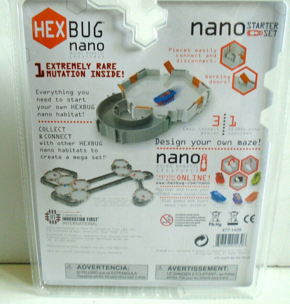 Hexbug Nano Starter Set Micro Robotic Creatures Extremely Rare Mutation NEW