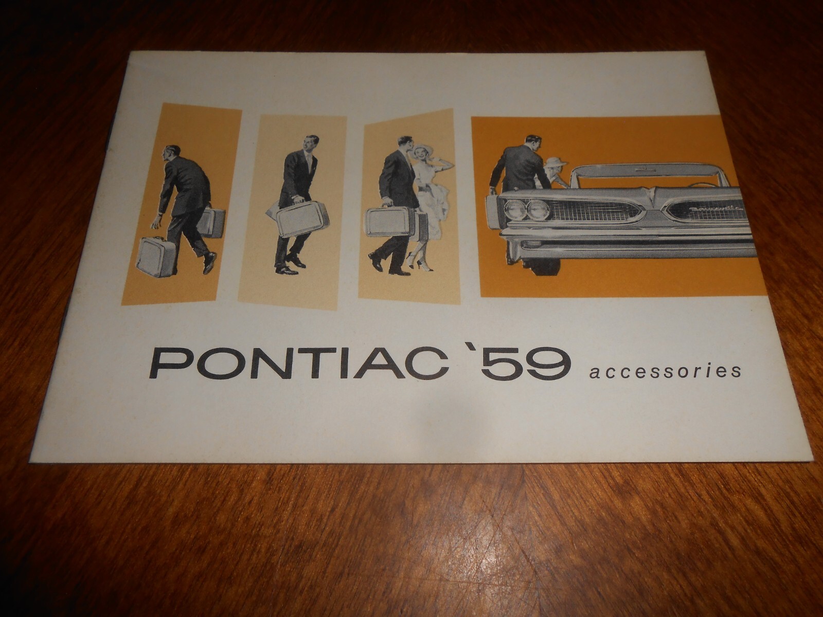 1959 PONTIAC OPTIONS & ACCESSORIES BROCHURE / 16 p. CATALOG / ORDER CODES & More