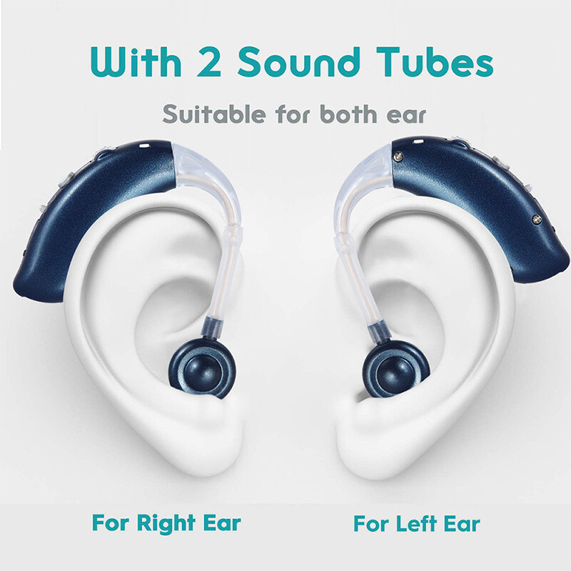 1Pc/1Pair Digital Hearing Aids With Bluetooth Function Severe Loss Rechargeable
