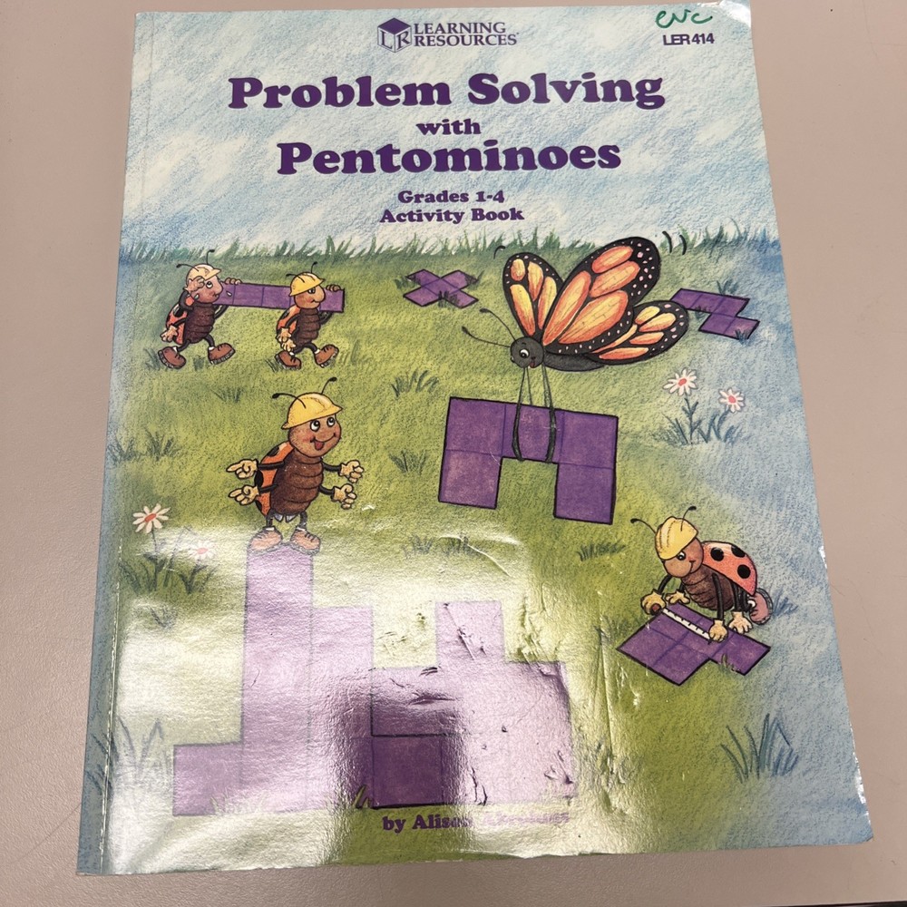 Learning Resources Problem Solving with Pentominoes Grades 1-4 Activity Book