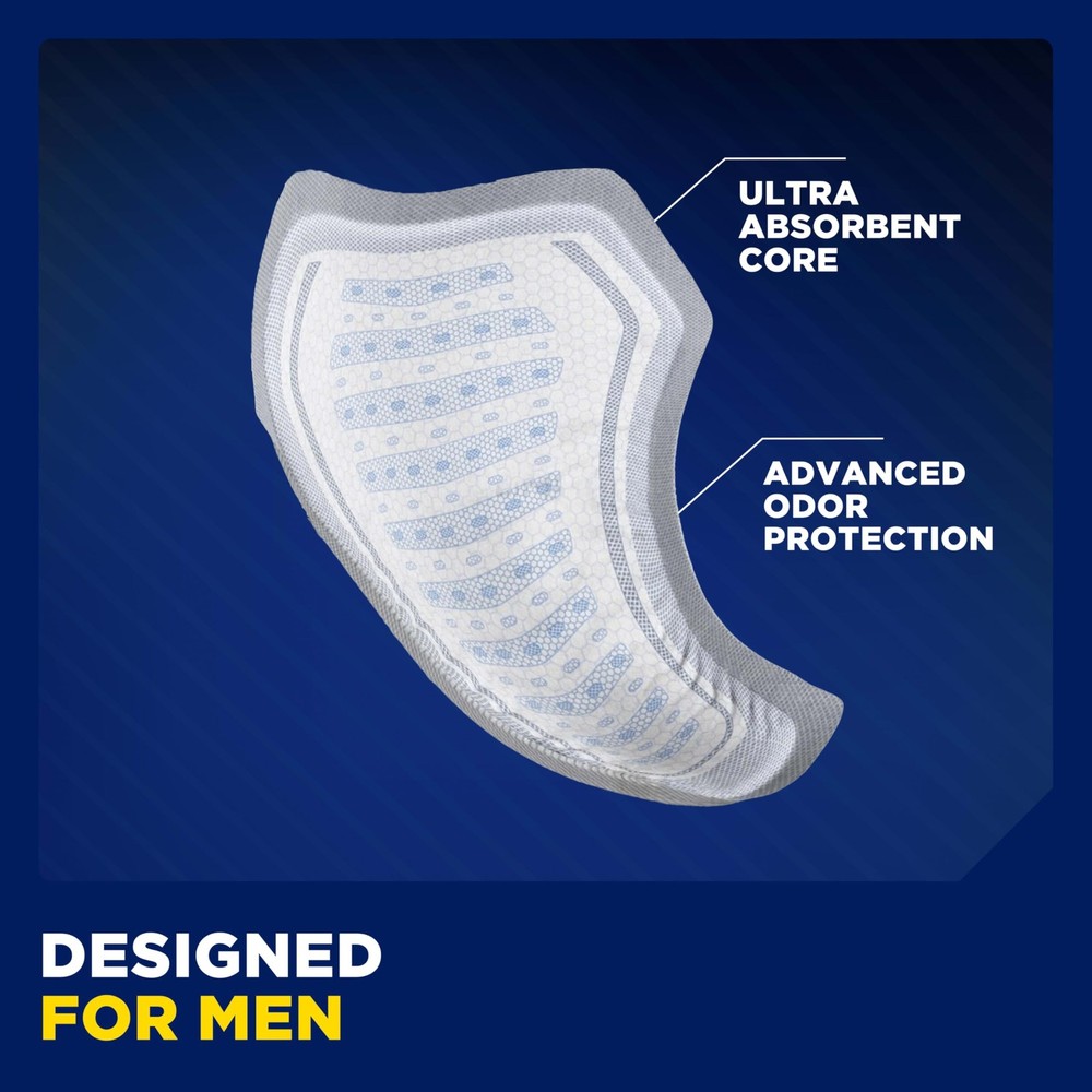 Tena Incontinence Guards for Men, Moderate Absorbency, 48 Count