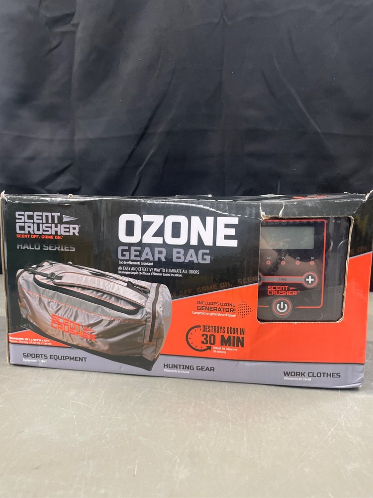 Scent Crusher Ozone Gear Bag with Backpack Straps