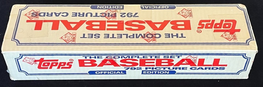 1986 TOPPS BASEBALL FACTORY COMPLETE SET BBCE OPENED / VERIFIED AUTHENTICATED