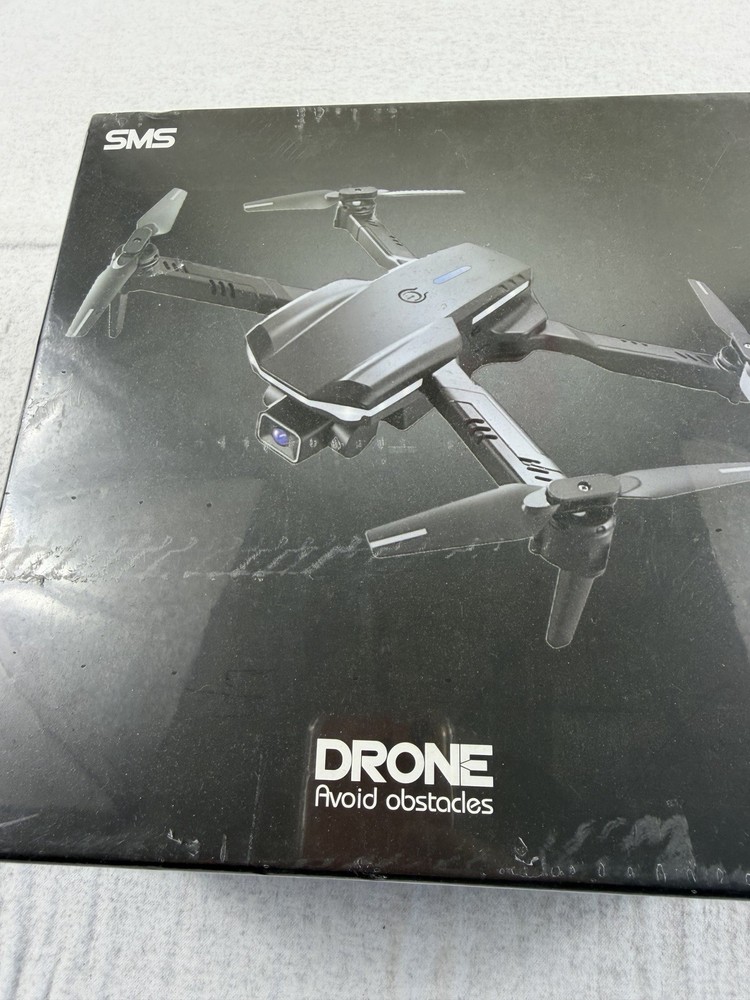 SMS Drone Avoid Obstacles Foldable Drones 4K HD Camera Sealed $299 Retail