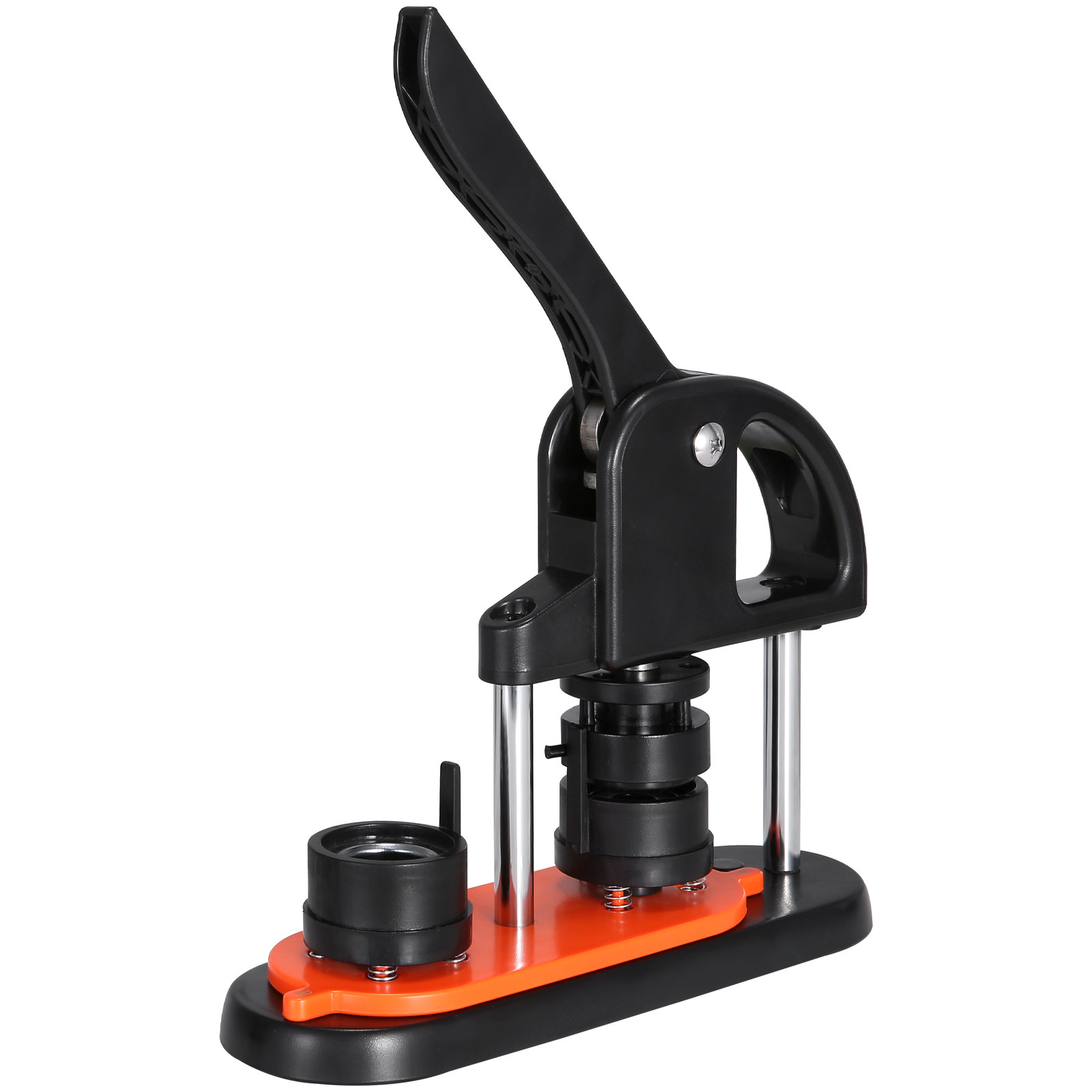 VEVOR Button Maker Machine Pin Badge Maker 1.25" 500 Button Parts+Circle Cutter