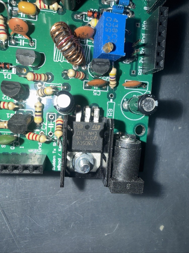 Arduino Sudden Tx Shield MOXPD Kanga Products CW WWW.kanga-products. Co.uk