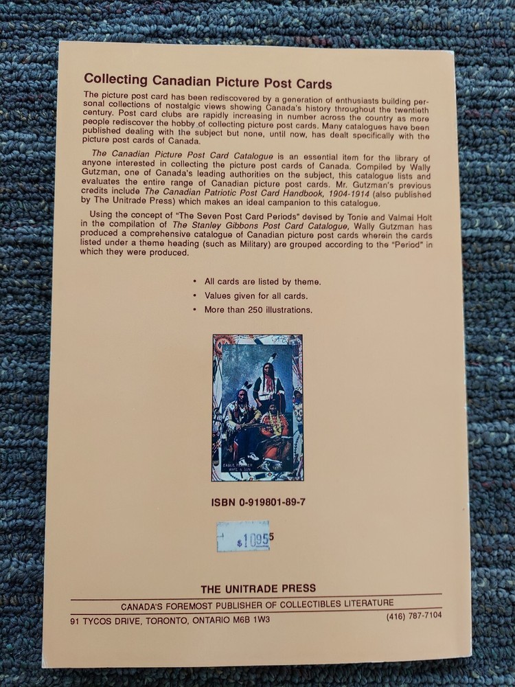 The Canadian Picture Postcard Catalogue 1992, Paperback