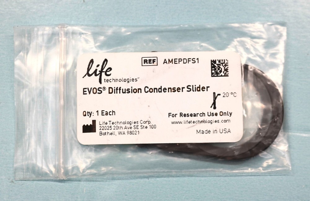 Invitrogen Life technologies AMG EVOS AMEPDFS1 Diffusion condenser slider, NOS