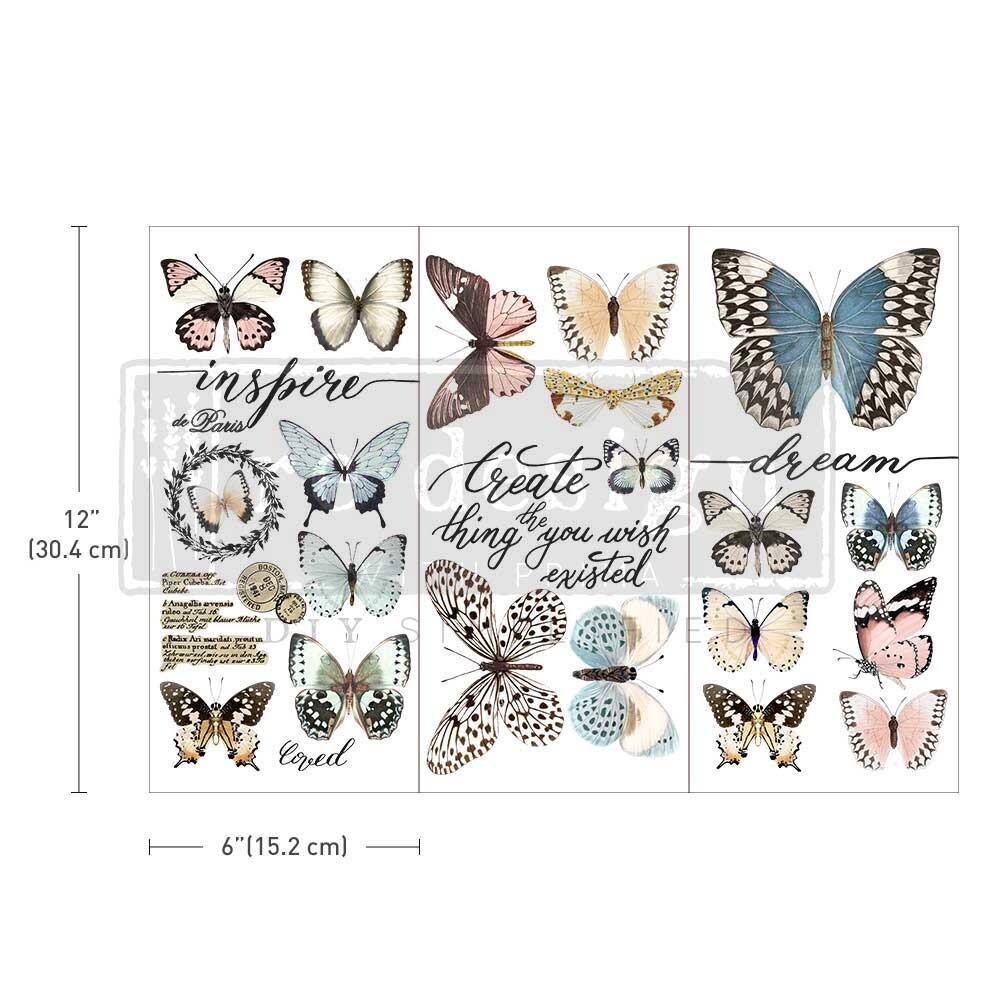ReDesign with Prima Transfer - Papillon Collection