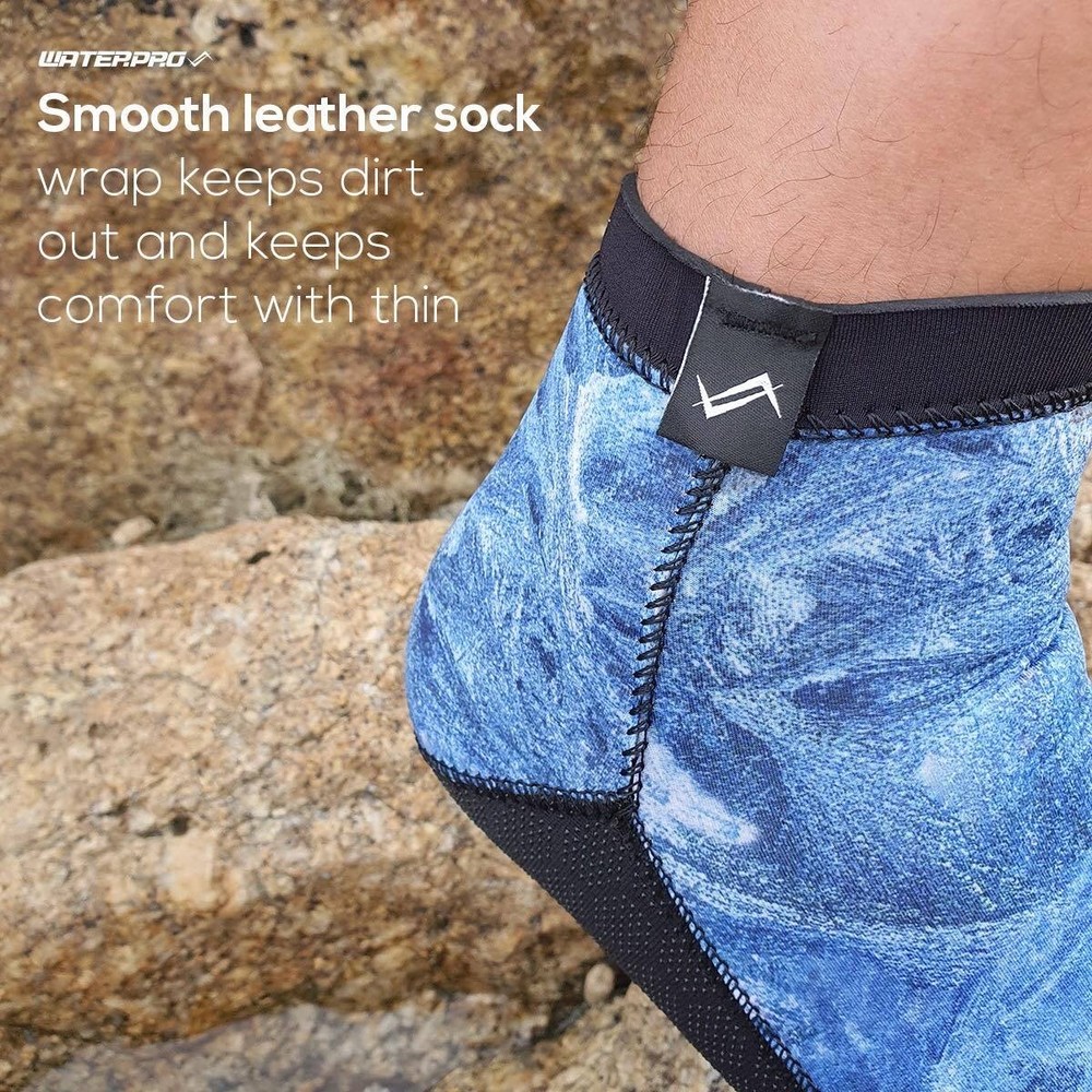 Water Pro 3mm Pattern Scuba Dive Short Socks