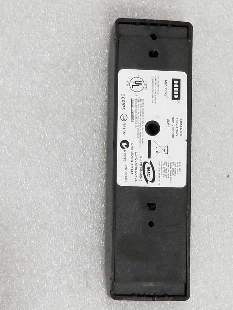 HID Mini Prox 5365EGT00 Proximity Reader
