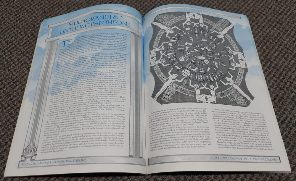 Powers & Pantheons - Forgotten Realms Dungeons & Dragons AD&D 2E TSR 9563