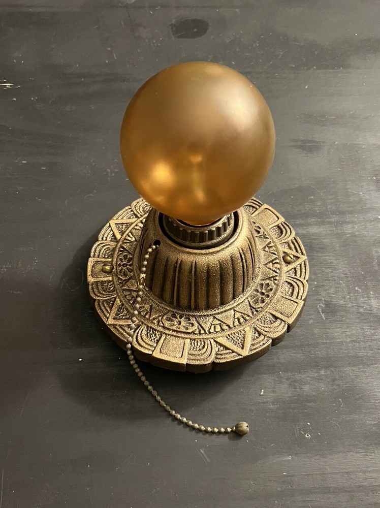 Rewired Single Flush Mount Rewired Polychrome Finish 25G