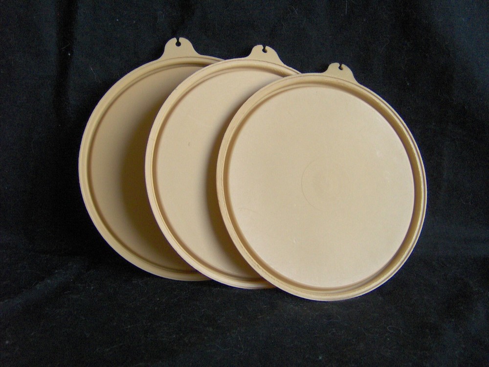 TUPPERWARE ROUND "B" LID SEAL # 238 TAN Light Brown