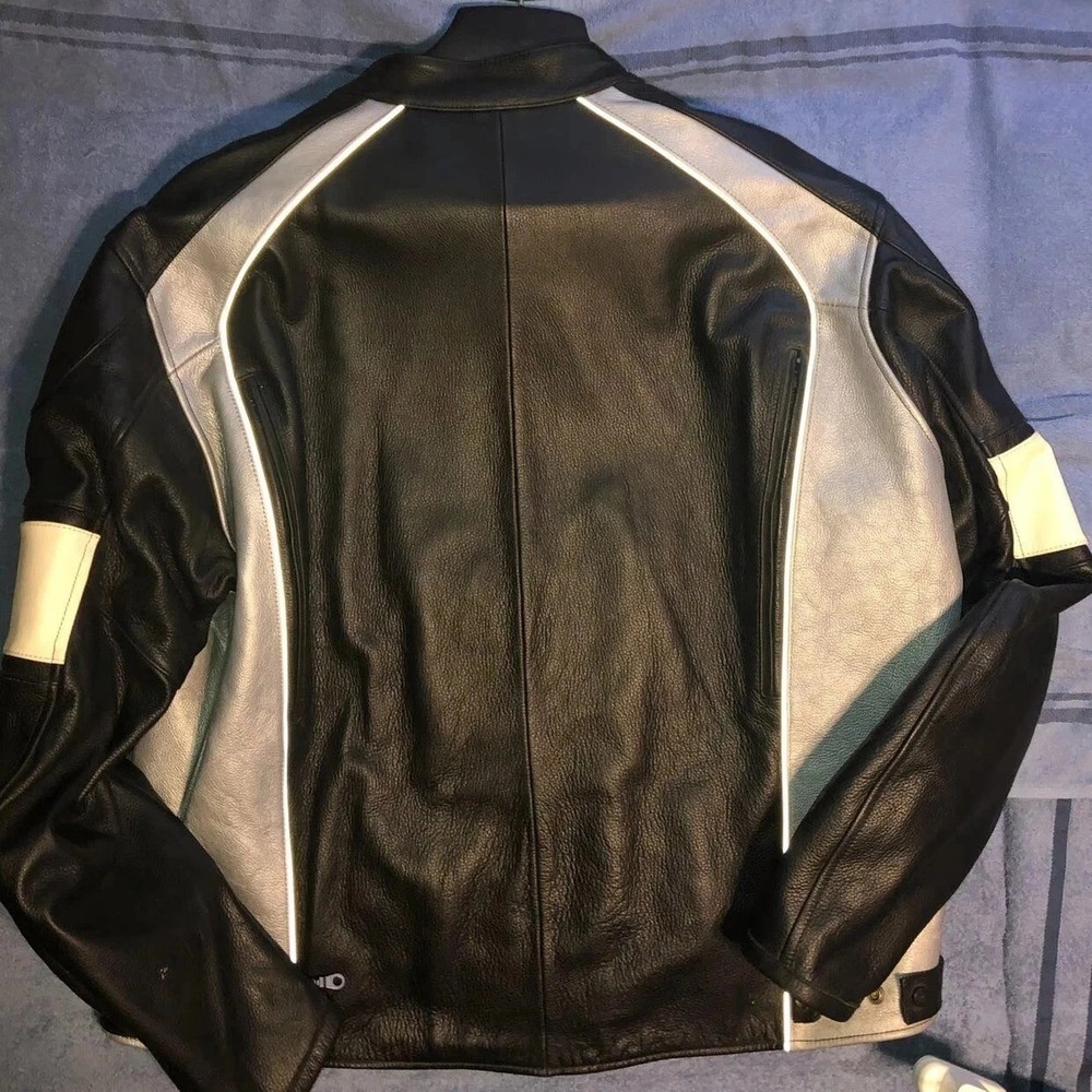 Moto Gp Leather jacket in cowhide leather