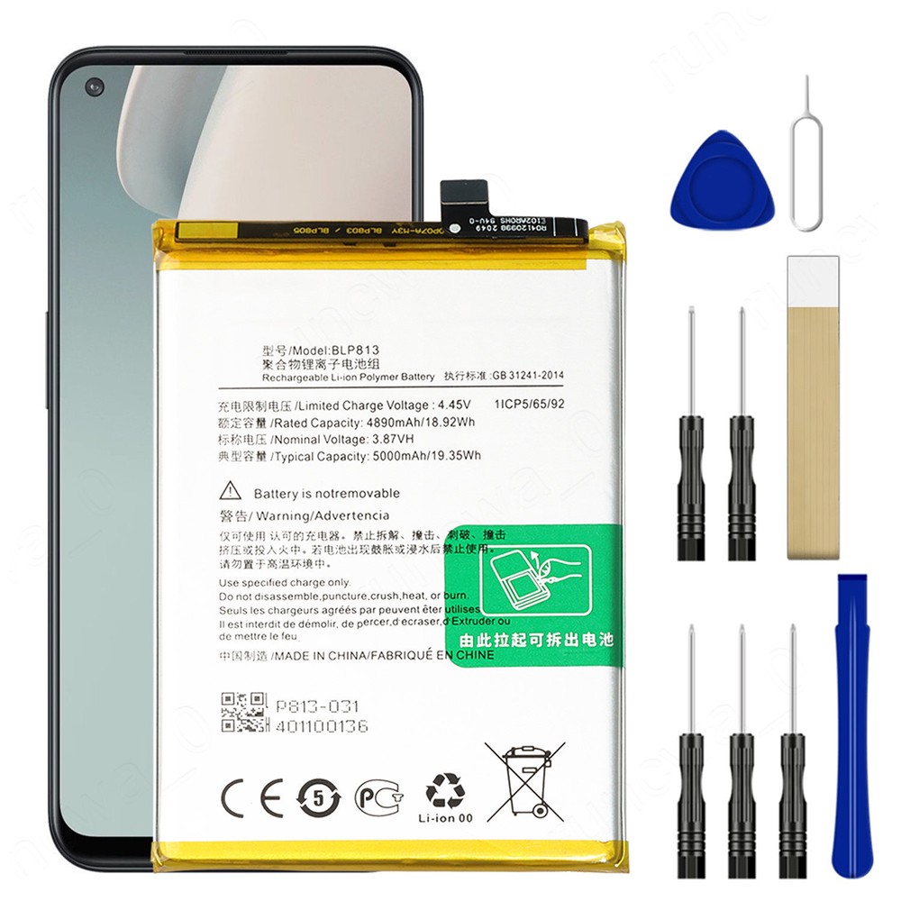 BLP813 Replacement Battery For OnePlus Nord N100 BE2011