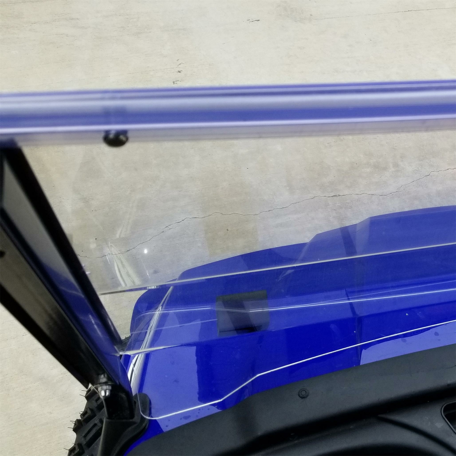 Front Clear Windshield Folding For 2007+ Yamaha G29 Drive Golf Electric Cart