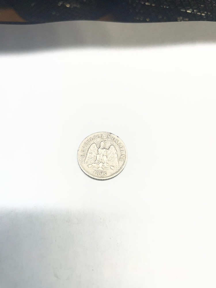 1894 Ca 10 Centavos Mexico Silver
