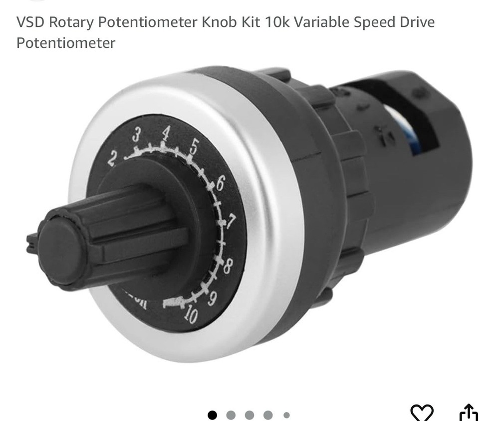 Vsd  Rotary Potentiometer Knob
